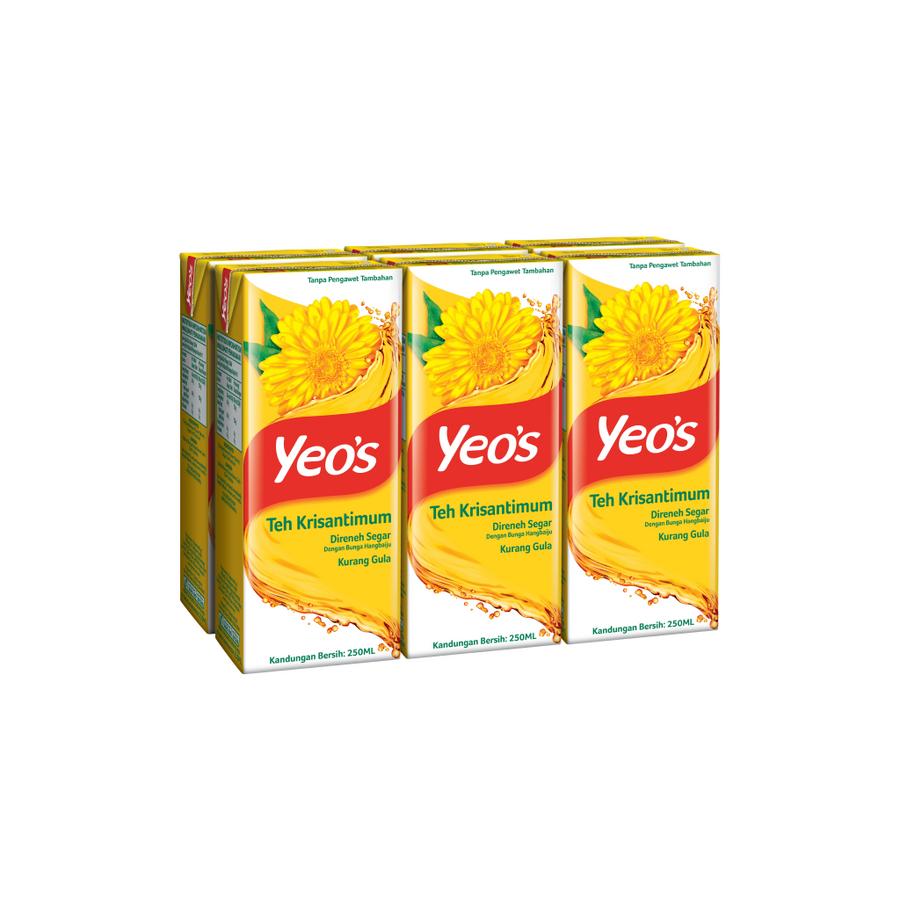 Yeo's Chrysanthemum Tea Tetra Pack 24'S X 250ML