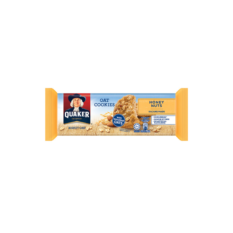 Quaker Cookies Honey Nuts 108g