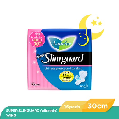 Laurier Super Slimguard Night 30cm 16's