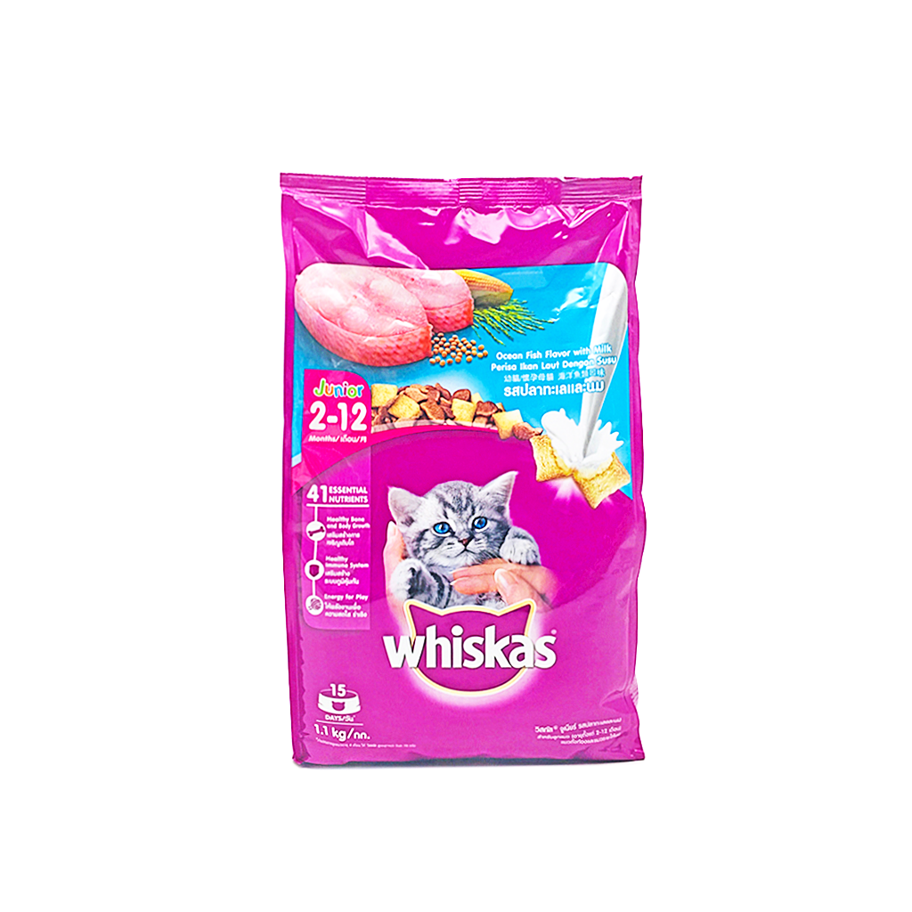 Whiskas Junior Ocean Fish 1.1Kg BULKY