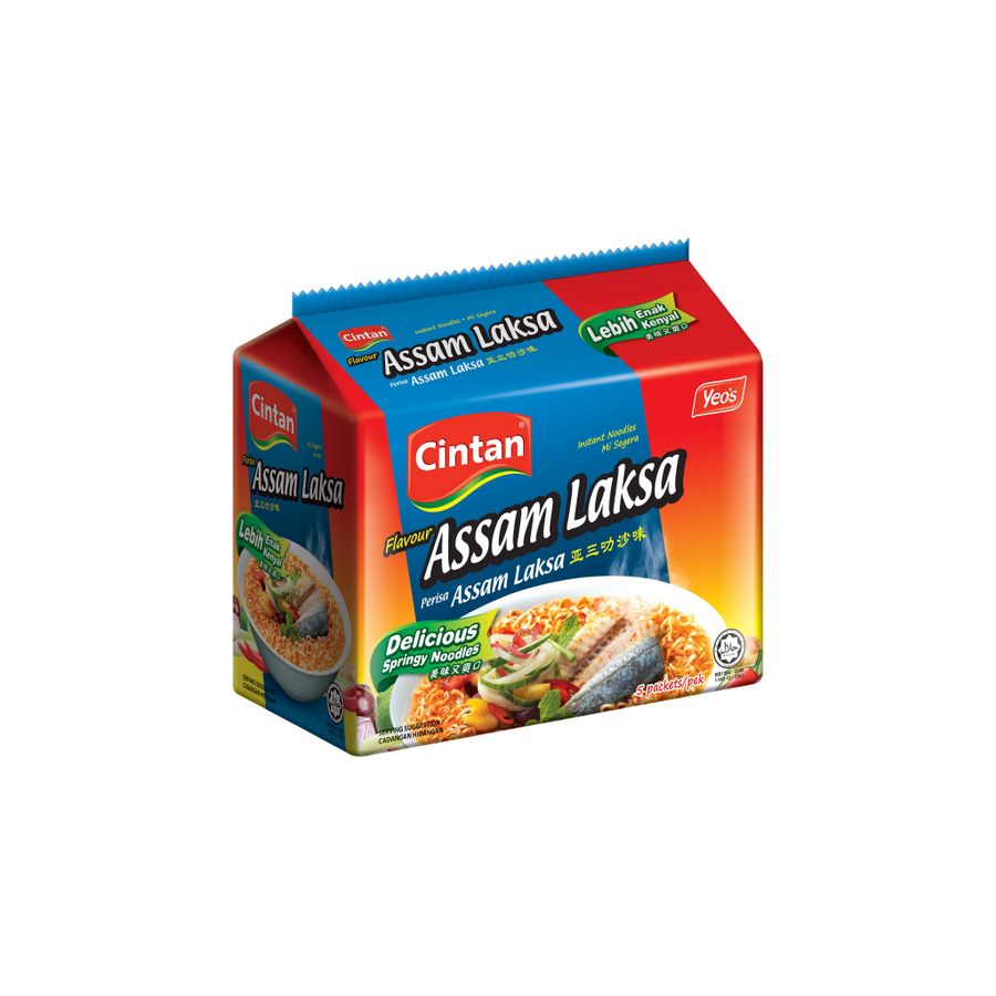 Cintan Assam Laksa Flavour Instant Noodle 5'S X 76G