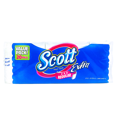 Scott Extra Bath Tissue Regular 20R X 180'S