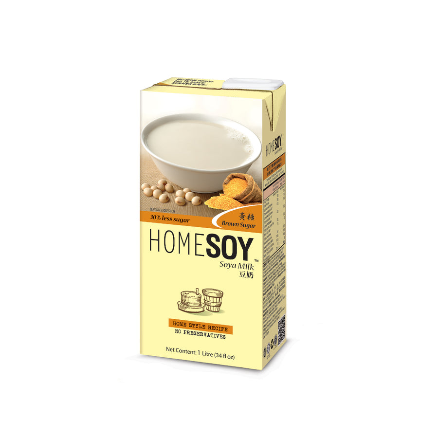 Homesoy Brown Sugar Tetra Pack 1L
