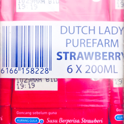 Dutch Lady UHT Strawberry 200ML