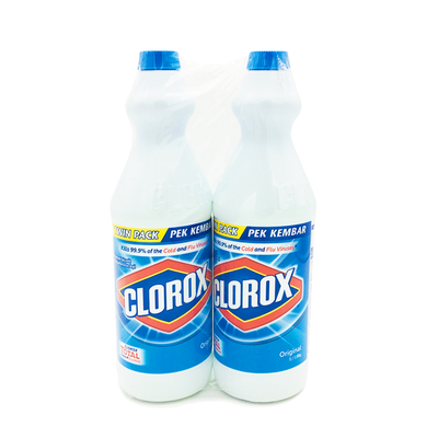 Clorox Liquid Bleach Regular 2 X 1L