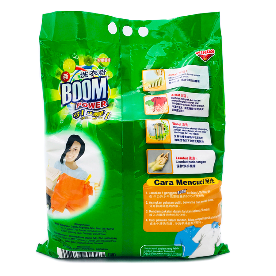 Boom Detergent Lime 2.5Kg