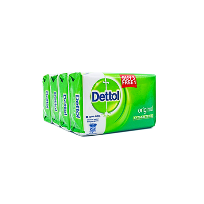 Dettol Soap Original (3+1) x 100G