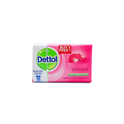 Dettol Soap Skincare (3+1) x 100g