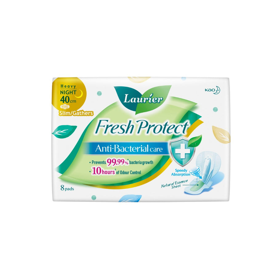 Laurier Fresh Protect Gather 40cm 8's