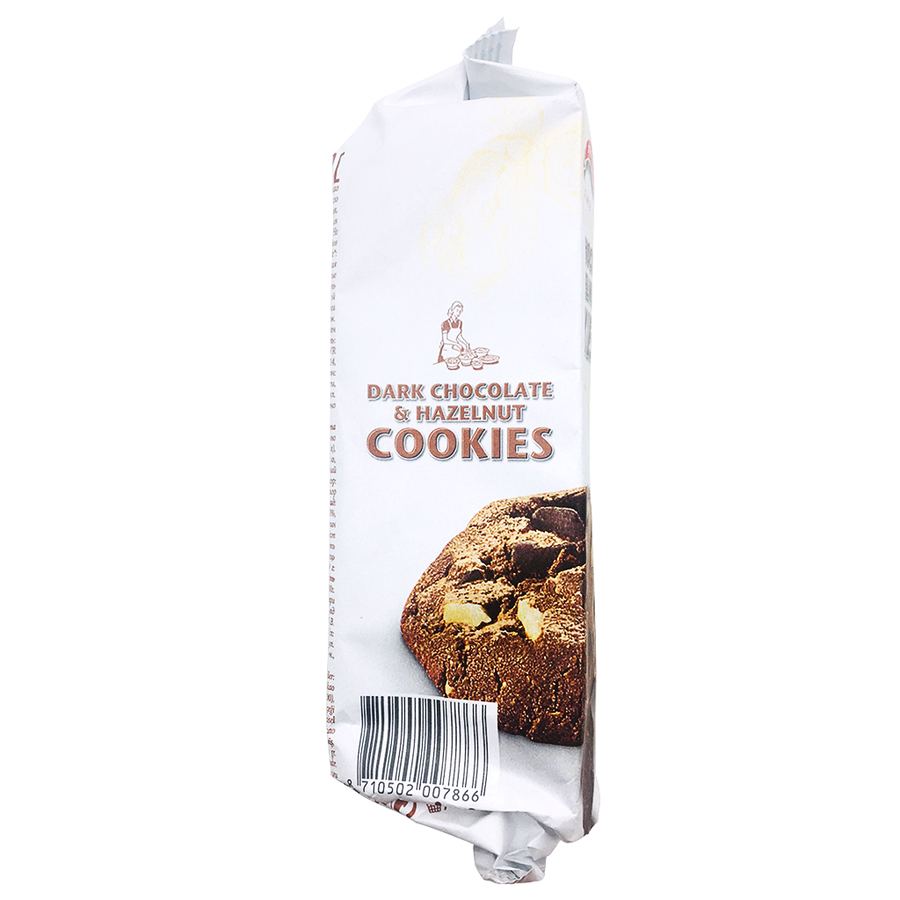 Merba Patisserie Dark Chocolate & Hazelnut Cookies 200G