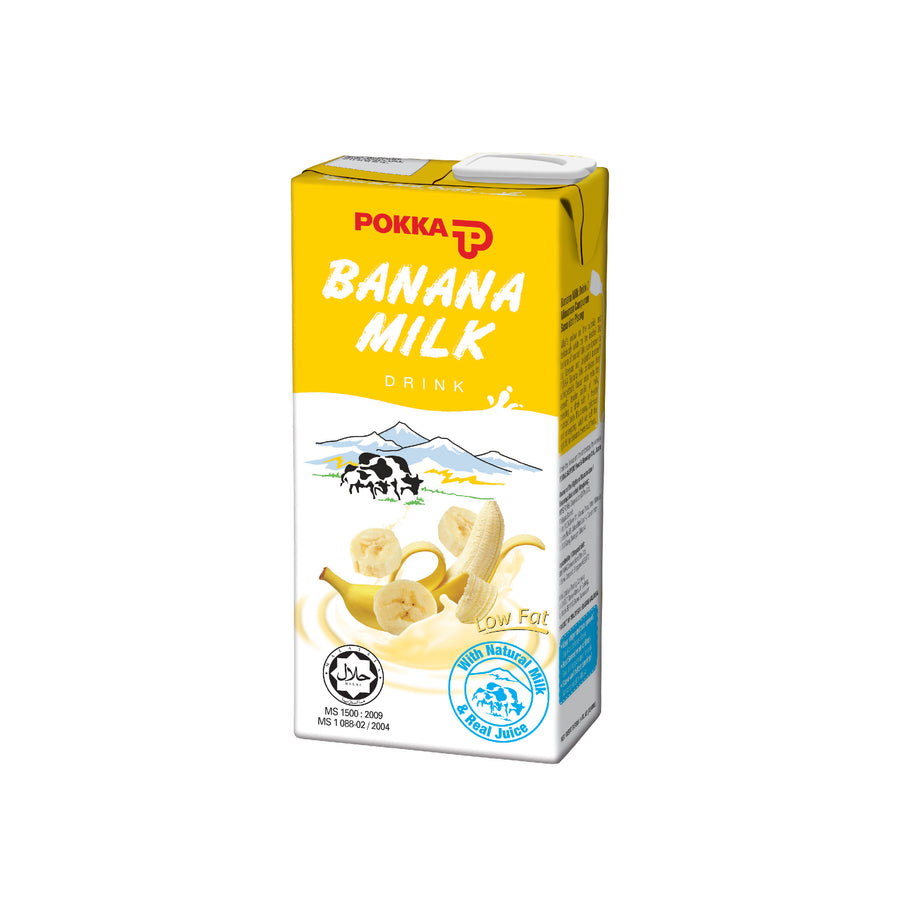 Pokka Banana Milk Tetra Pack 1L