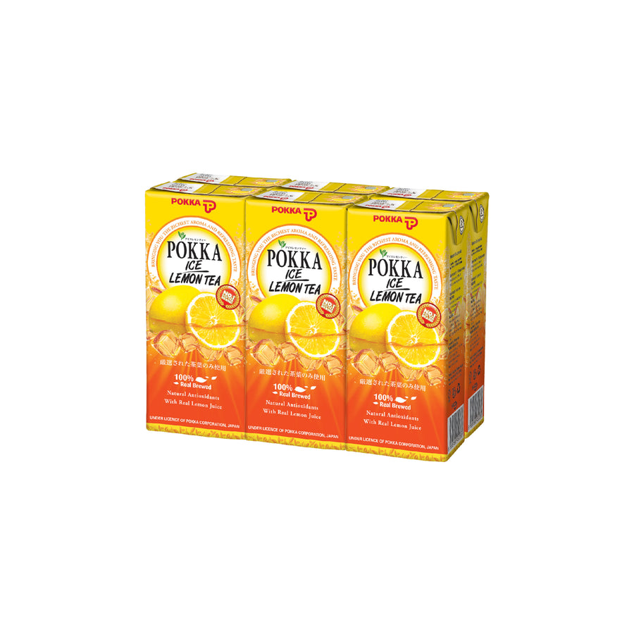Pokka Ice Lemon Tea Tetra Pack 250ML