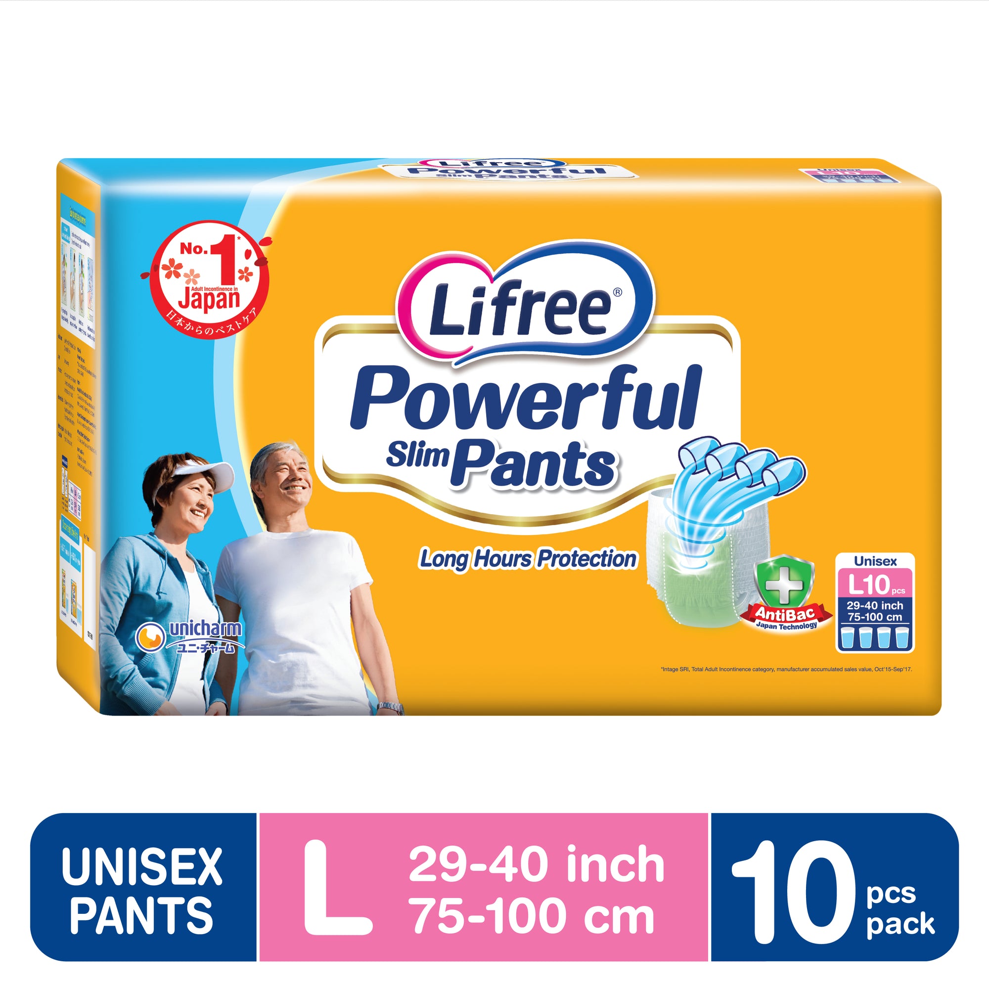 Lifree Powerful Slim Pants Anti Bacterial L10 BULKY