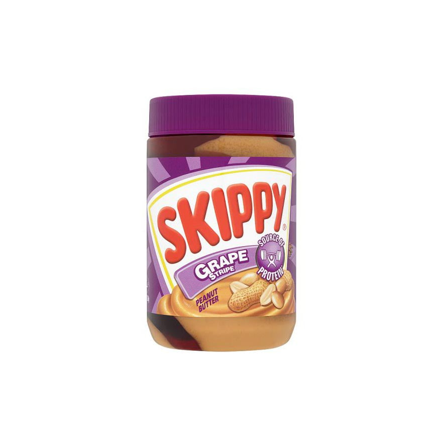 Skippy Peanut Butter Grape Stripes 530G