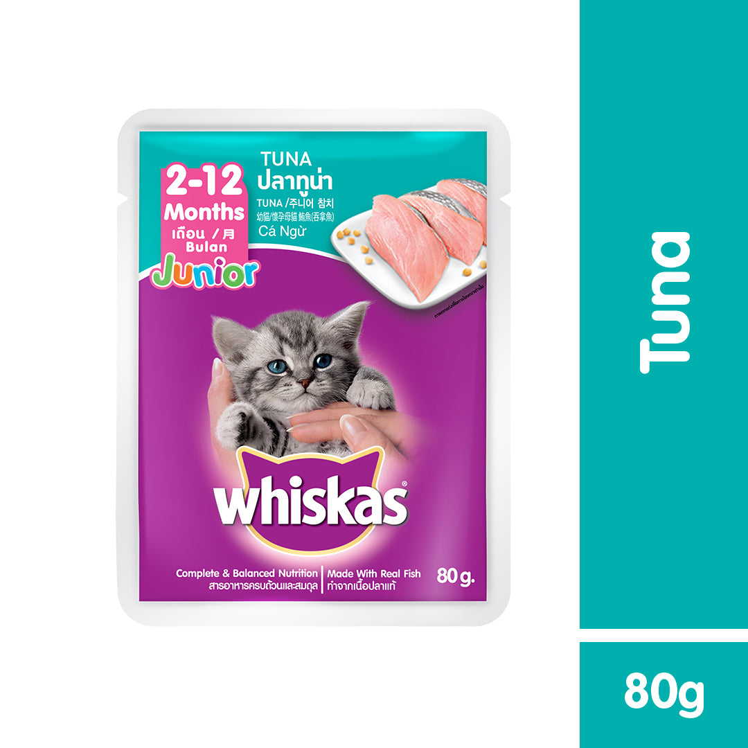 Whiskas 2025 pouch tuna