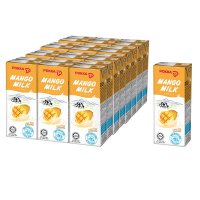 Pokka Mango Milk Tetra Pack 250ML