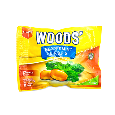 Woods' Peppermint Lozenger Orange 15g