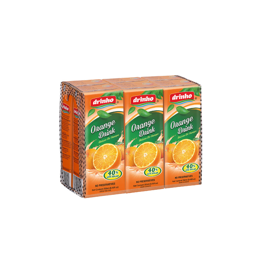 Drinho Orange Tetra Pack 250ML