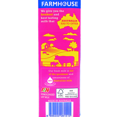 Farmhouse UHT Fresh Milk 1L