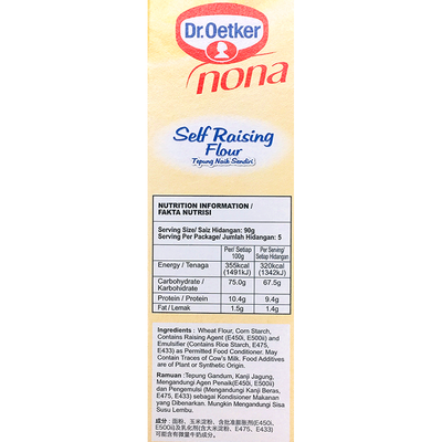 Dr.Oetker Nona Self Raising Flour 450g