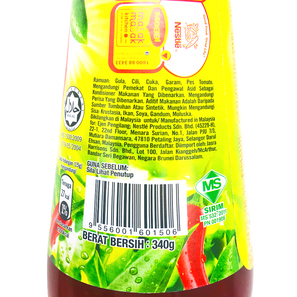 Maggi Chilli Sauce 340G BULKY