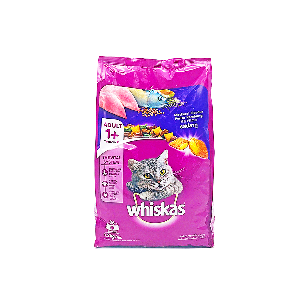 Whiskas Mackerel 1.2Kg BULKY