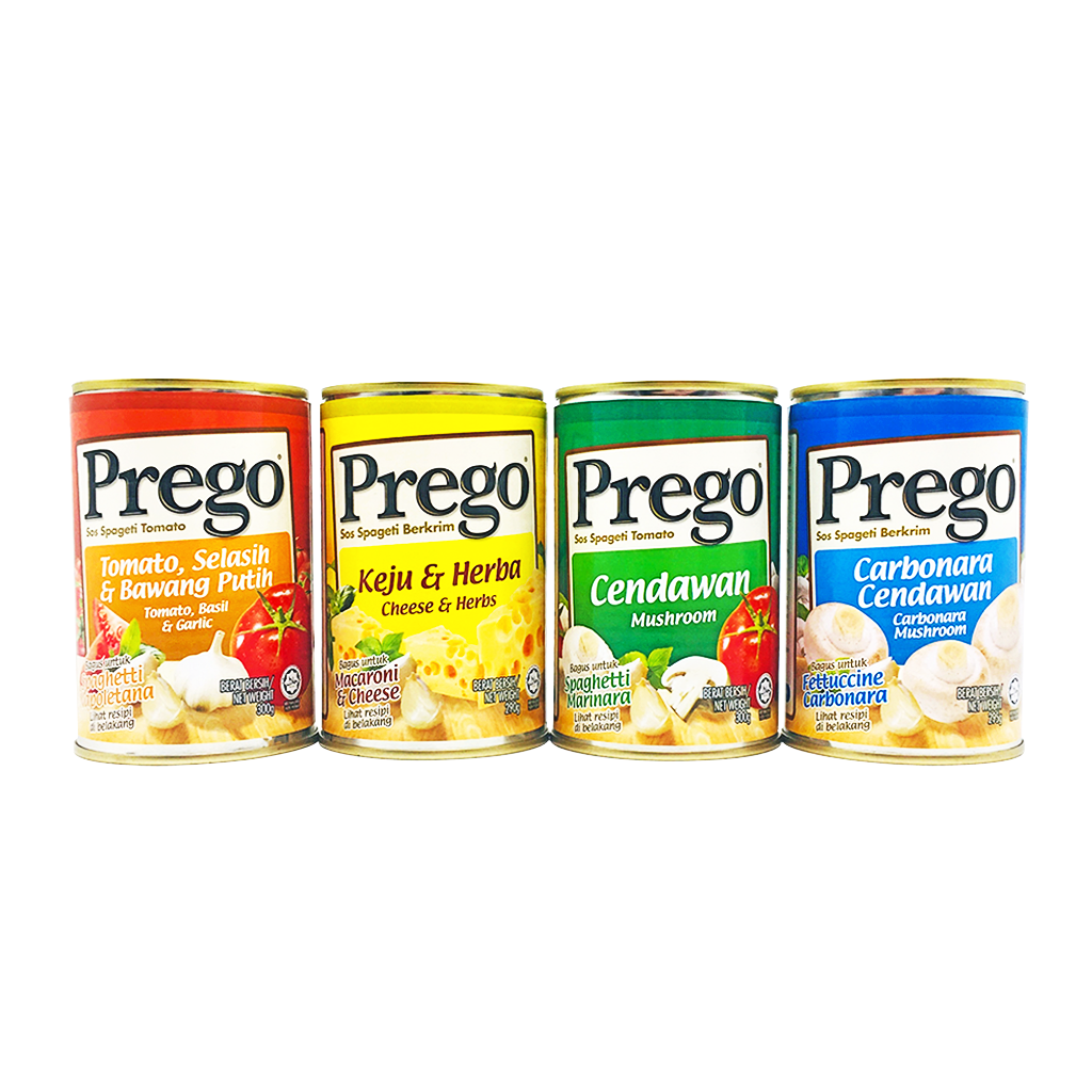 Prego Carbonara Mushroom Pasta Sauce 295G