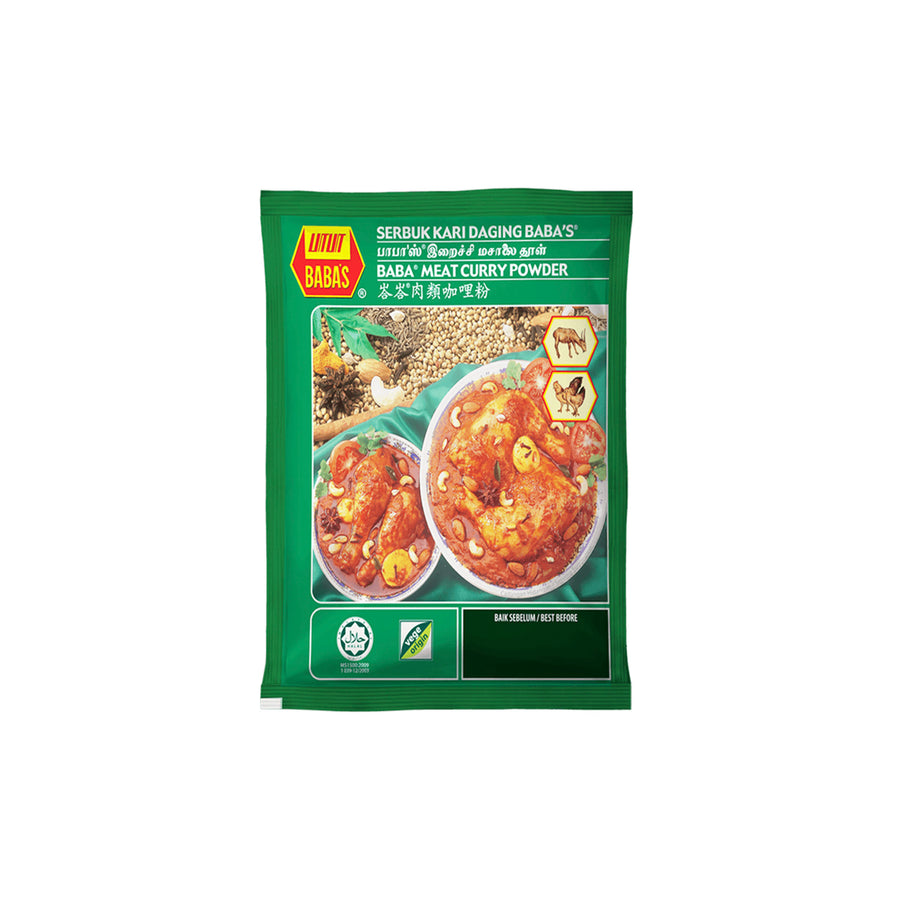 Baba's Meat Curry Powder 125G
